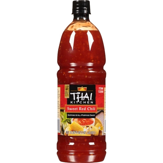 Thai Kitchen Sweet Red Chili Sauce, 6 x 33.82 fl oz Case - Front/center packaged product image