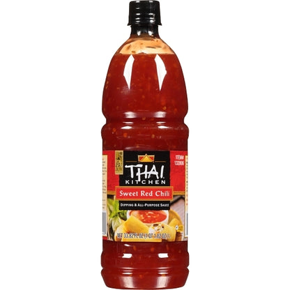 Thai Kitchen Sweet Red Chili Sauce, 6 x 33.82 fl oz Case - Front/center packaged product image