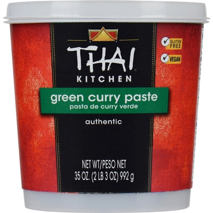 Thai Kitchen Green Curry, 6 x 35 oz Case - Front/center packaged product image