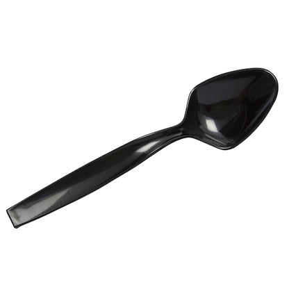 CaterLine SPOON BLACK PLASTIC 9 INCH UTENSIL, 1 x 144 each Case - DOT product image 2