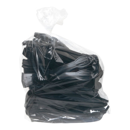 CaterLine Black Serving Utensil Tongs, 1 x 48 each Case - Plates Bowls