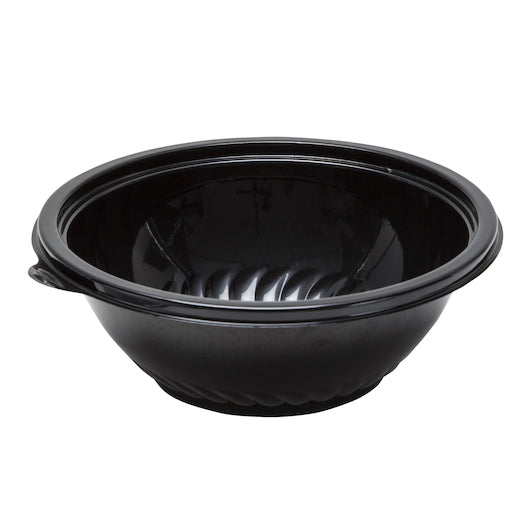 CaterLine 48 Ounce Black Bowl, 2 x 25 each Case - Plates Bowls
