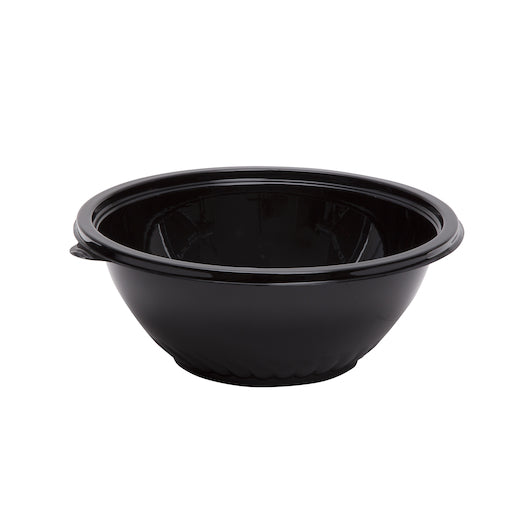 CaterLine 80 Ounce Black Plastic Bowl, 1 x 25 each Case - DOT product image 2