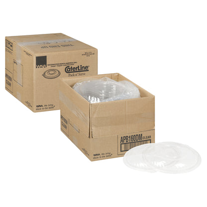 CaterLine Clear Dome Lid for 160 Ounce Bowl, 1 x 25 each Case - GS1 styled product image