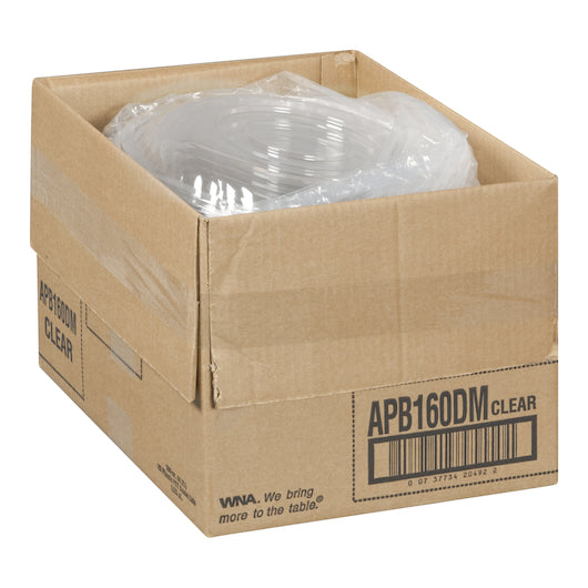 CaterLine Clear Dome Lid for 160 Ounce Bowl, 1 x 25 each Case - GS1 open-case image
