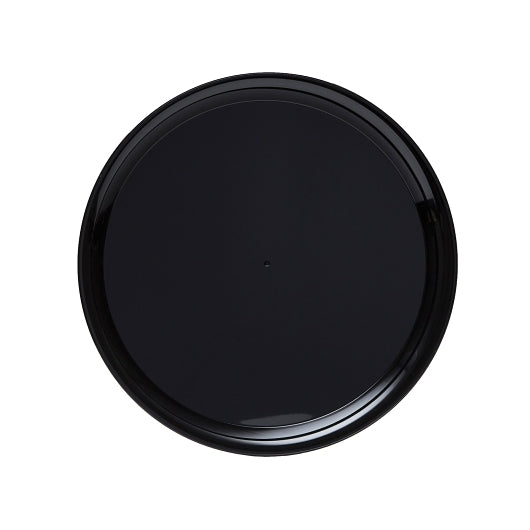WNA CheckMate Polystyrene CATER TRAY PLASTIC BLACK 12 INCH, 1 x 25 each Case - GS1 product shown out of package