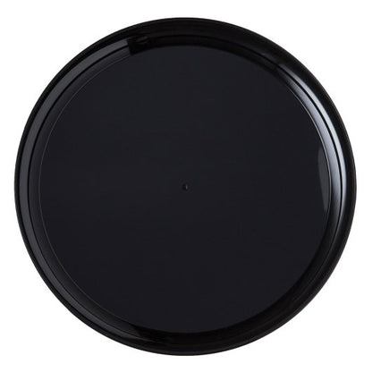 WNA-CheckMate CATER TRAY PLASTIC BLACK 18 INCH, 1 x 25 each Case - GS1 product shown out of package