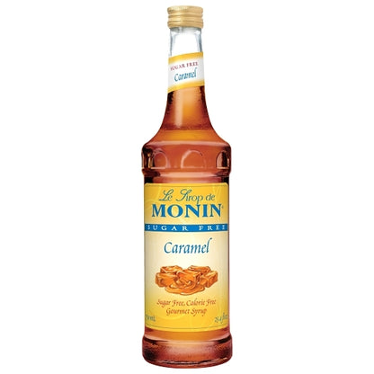 Glass Caramel Sugar Free Syrup, Glass, 12 x 750 ML Case - Condiments & Sauces