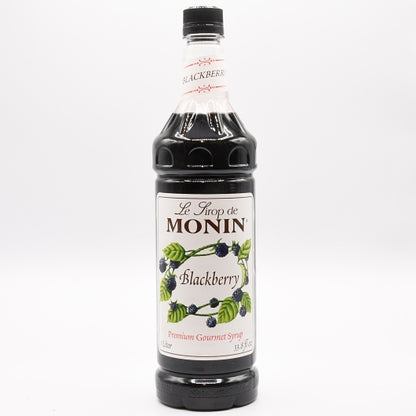Monin Blackberry Syrup, 4 x 1 LT Case - Beverages