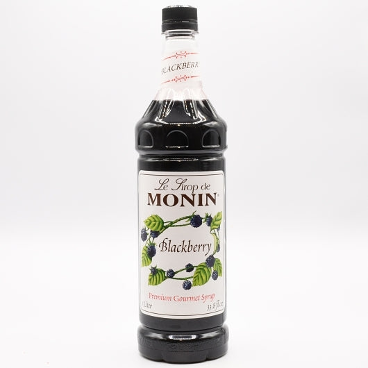 Monin Blackberry Syrup, 4 x 1 LT Case - Beverages