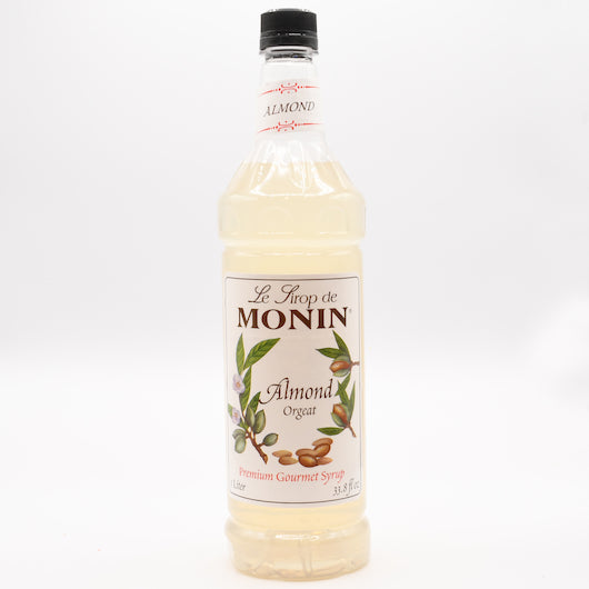 Monin Almond Syrup, 4 x 1 LT Case - Beverages