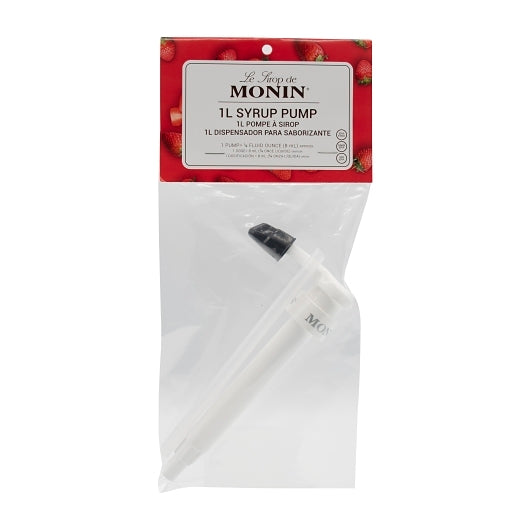 Monin Plastic White Bottle Pump, 1 x 1 each Case - Beverages