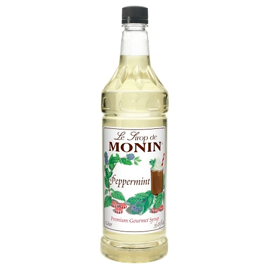 Monin Peppermint, 4 x 1 LT Case - Beverages