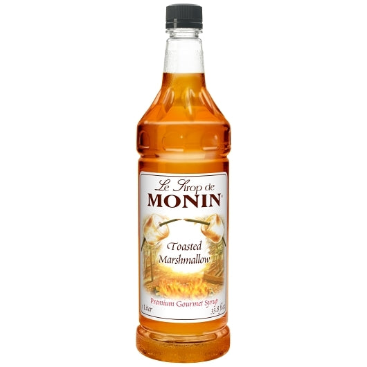 Monin Toasted Marshmallow, 4 x 1 LT Case - Beverages