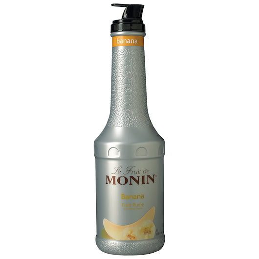 Monin Banana Puree, 4 x 1 LT Case - Beverages