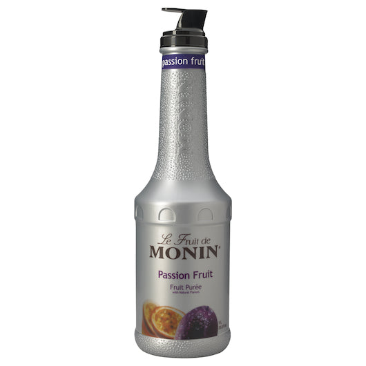 Monin Passion Fruit Puree, 4 x 1 LT Case - Beverages