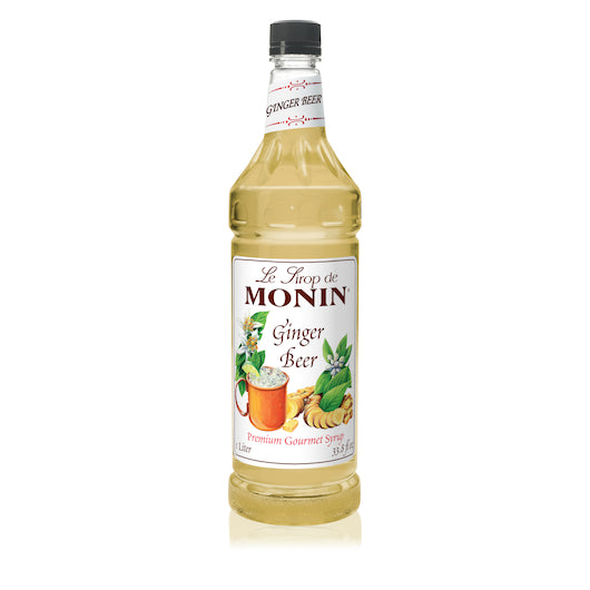 Monin Ginger Beer Syrup, 4 x 1 LT Case - Beverages