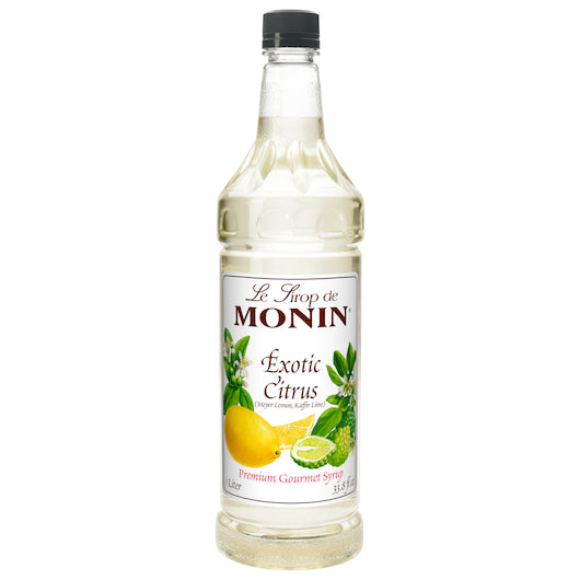 Monin Exotic Citrus Syrup, 4 x 1 LT Case - Beverages