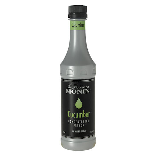 Monin Cucumber Concentrate Flavor, 4 x 375 ML Case - Beverages