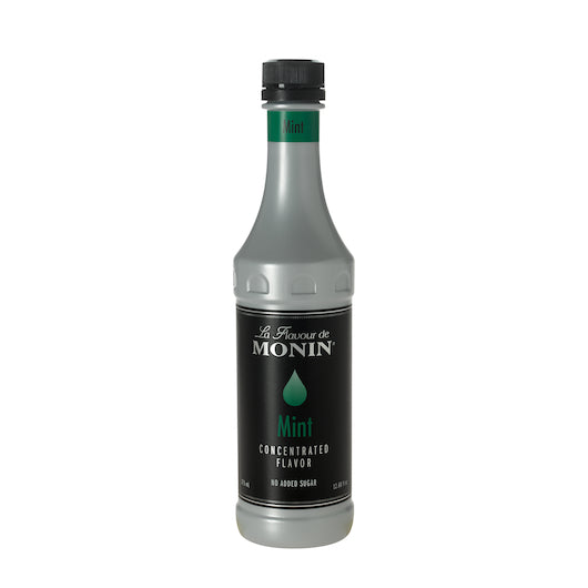 Monin Mint Concentrate Flavor, 4 x 375 ML Case - Beverages