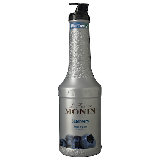 Monin Blueberry Puree, 4 x 1 LT Case - Beverages