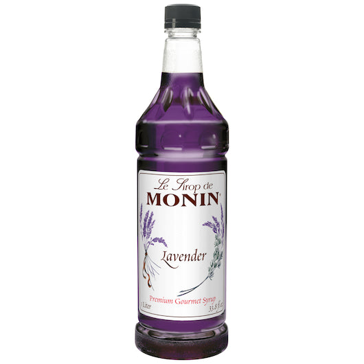 Monin Lavender Syrup, 4 x 1 LT Case - Beverages