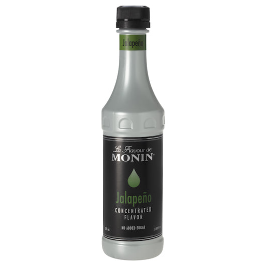 Monin Jalapeno Concentrate Flavor, 4 x 375 ML Case - Beverages