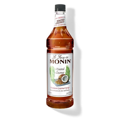 Monin Toasted Coconut, 4 x 1 LT Case - Beverages