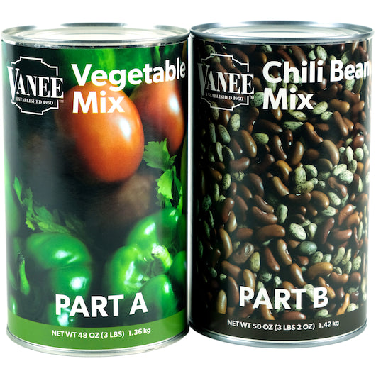 Vanee Chili Kit With Beans, 12 x 49 oz Case - Prepared Foods