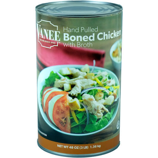 Cooked Boned Chicken , 12 x 48 oz Case - Meat, Poultry & Seafood