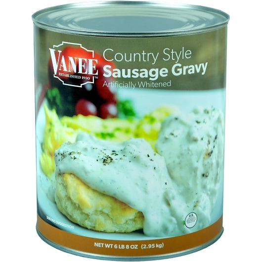 Entree Country Style Sausage Gravy, 6 x 104 oz Case - DOT product image 2