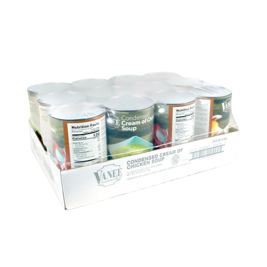 Vanee Cream Of Chicken Soup, 12 x 50 oz Case - GS1 closed shipping case image