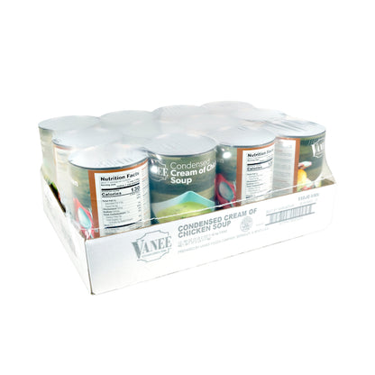 Vanee Cream Of Chicken Soup, 12 x 50 oz Case - GS1 closed shipping case image