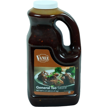 Vanee General Tso's Sauce, 4 x 5.31 lb Case - Condiments & Sauces