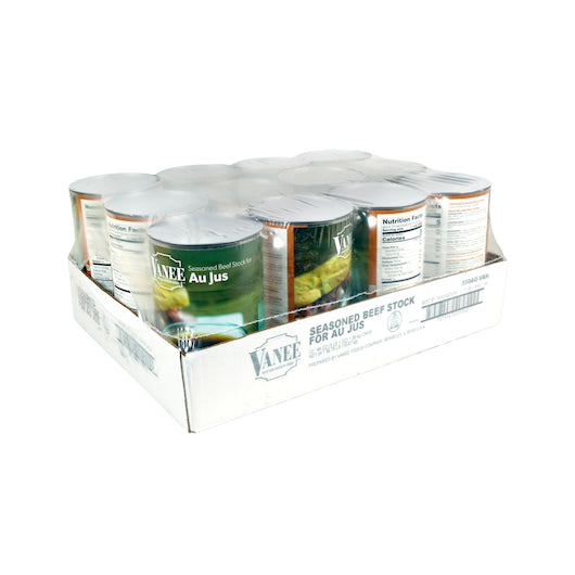 Au Jus Broth AU JUS, 12 x 49 oz Case - GS1 closed shipping case image