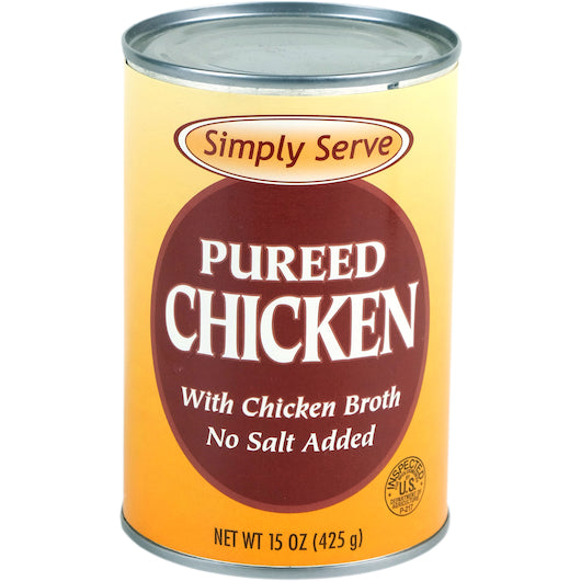Simply Serve Chicken Puree, 12 x 15 oz Case - Meat, Poultry & Seafood