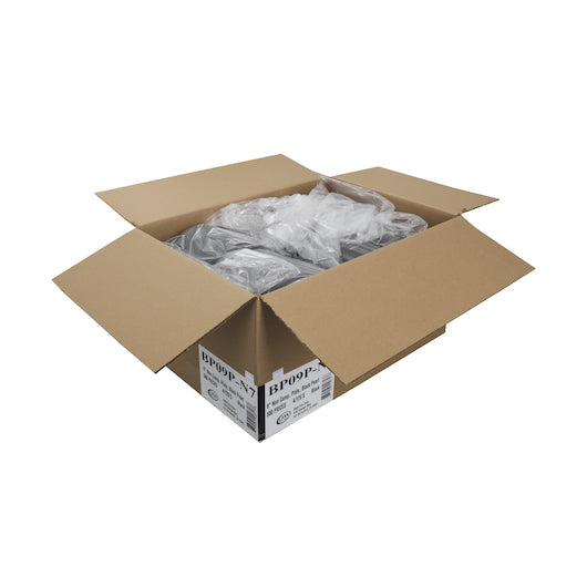 D and W 9 Inch Black Plastic Plates, 4 x 125 x 125 each Case - DOT product image 3