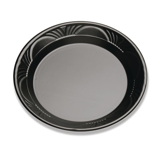 D and W 10.25 Inch Black Plastic Plate, 4 x 125 x 125 each Case - DOT product image 3