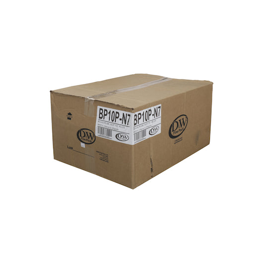 D and W 10.25 Inch Black Plastic Plate, 4 x 125 x 125 each Case - DOT product image 5