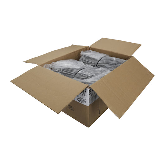 D and W 10.25 Inch Black Plastic Plate, 4 x 125 x 125 each Case - DOT product image 2