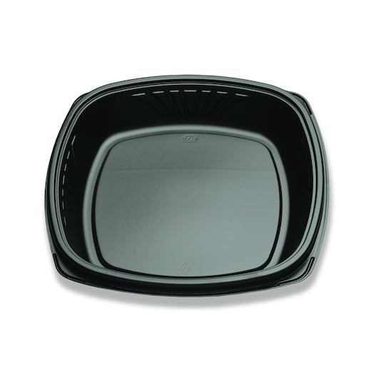 Forum Cf Forum 12" Black, Deep, Square Cater Tray, 2 x 30 x 30 each Case - DOT product image 2