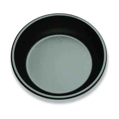 D&W Fine Pack Tradewinds 24 Ounce Black Bowl, 4 x 100 x 100 each Case - Plates Bowls
