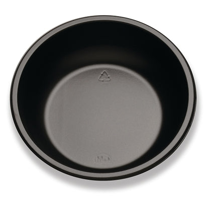 Tradewinds Plastic Black Tradewinds 16 Ounce Black Bowl, 4 x 100 x 100 each Case - GS1 product shown out of package