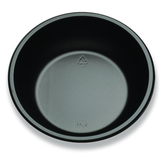 D&W Fine Pack Tradewinds 16 Ounce Black Bowl, 4 x 100 x 100 each Case - Plates Bowls