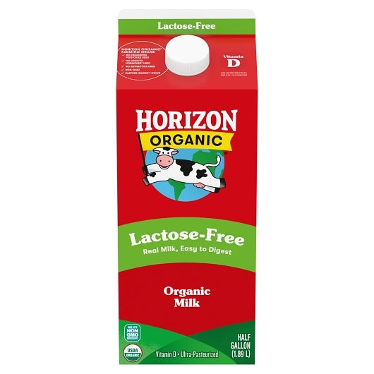 Horizon Organic Lactose Free Milk, 6 x 64 fl oz Case - Health & Personal Care