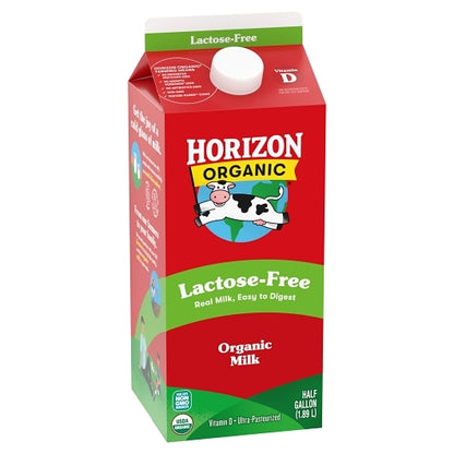 Horizon Organic Lactose Free Milk, 6 x 64 fl oz Case - DOT product image 5