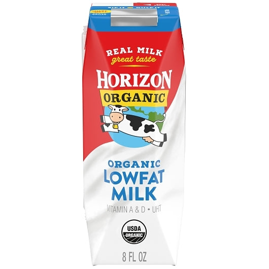 Horizon Organic 1% Reduced Fat Single Serve Aseptic Milk, 18 x 8 fl oz Case - DOT product image 7