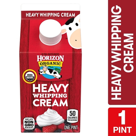 Horizon Organic 36.5% Heavy Whipping Cream, 12 x 16 fl oz Case - DOT product image 3