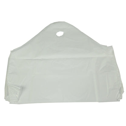 Pak-Sher 21 Inch X 18.5 Inch X 10.5 Inch Cut Out Plastic Bag, 1 x 500 each Case - Disposables