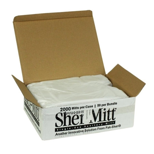 Pak-Sher Poly Burger Food Mitt 8 Inch X 8 Inch, 1 x 2000 each Case - DOT product image 5